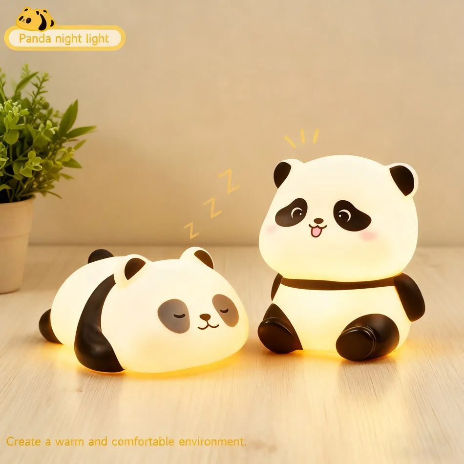 Charming Panda Night Light