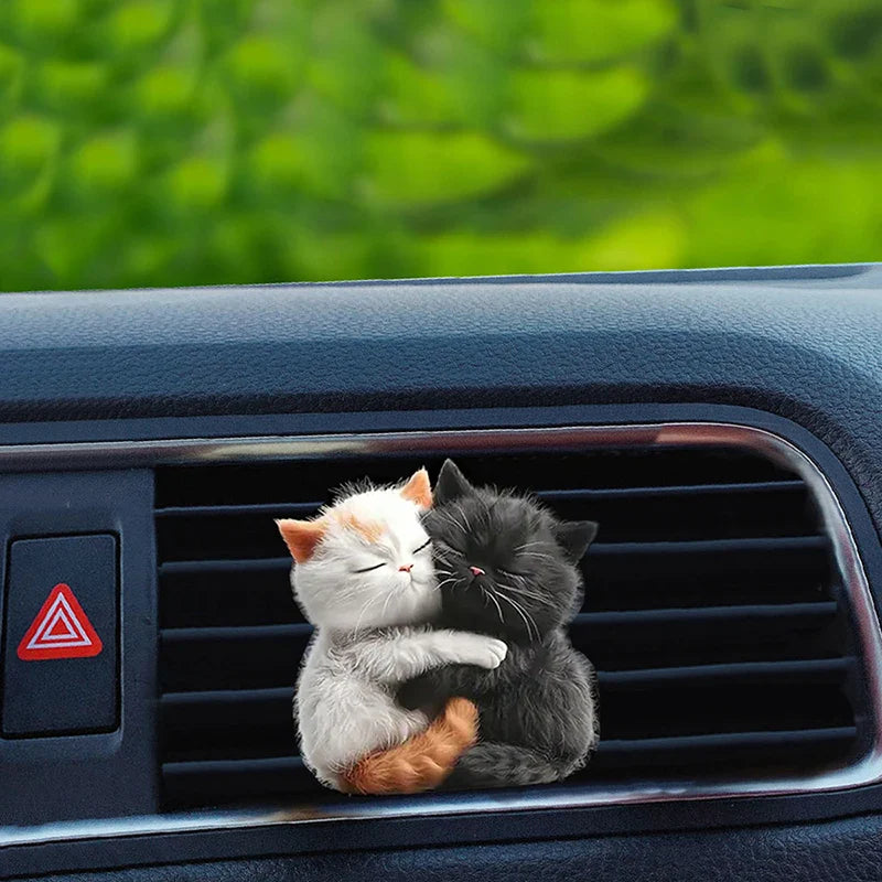 Charming Cat Car Freshener Clips
