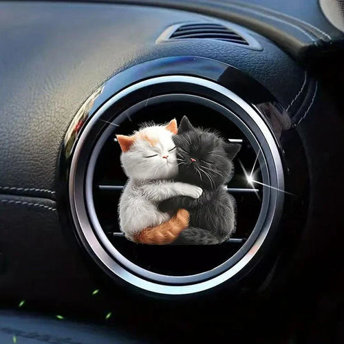 Charming Cat Car Freshener Clips