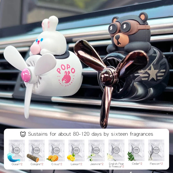 Pilot Bear Car Freshener