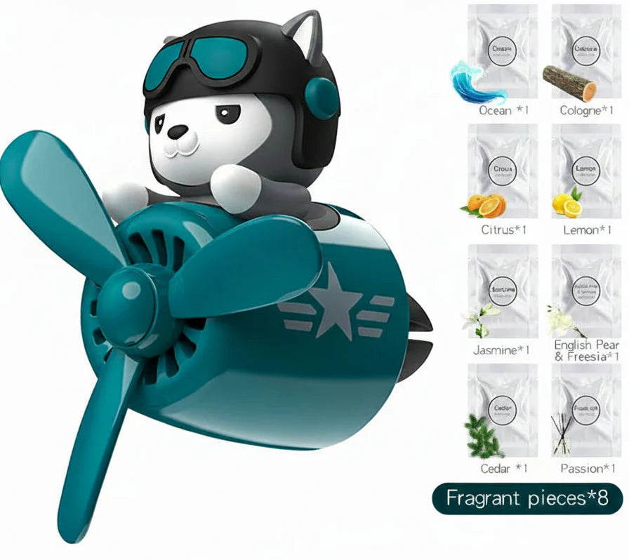 Pilot Bear Car Freshener