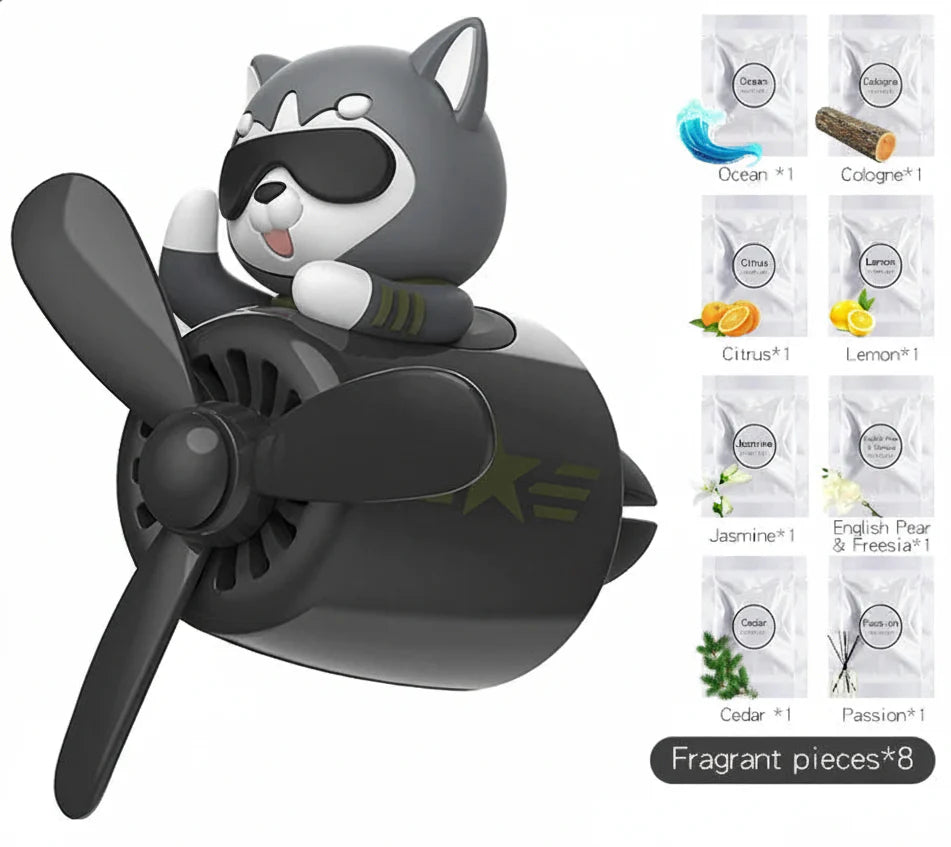 Pilot Bear Car Freshener